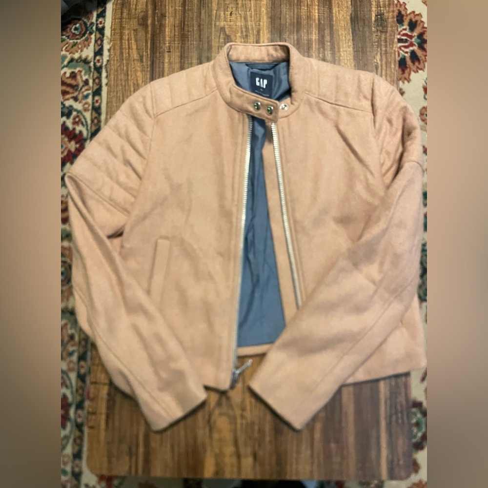 Woman’s wool bomber coat